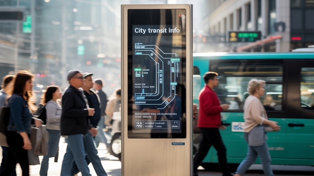 Digital Signage Experience Illustration