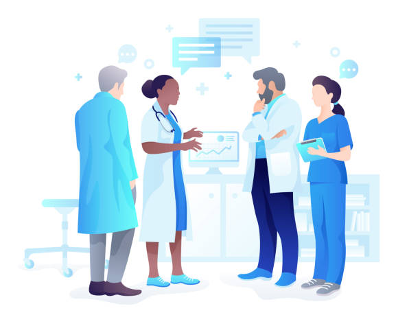 Healthcare AV Experience Illustration