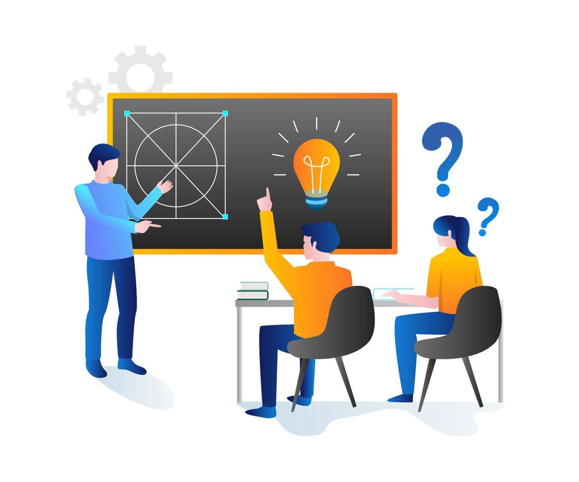 Smart Learning Illustration